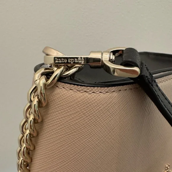 Kate Spade Tan, White and Black Neutral Crossbody Bag - Picture 12 of 16